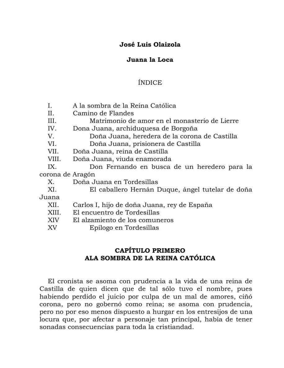 Portada de Juana la Loca